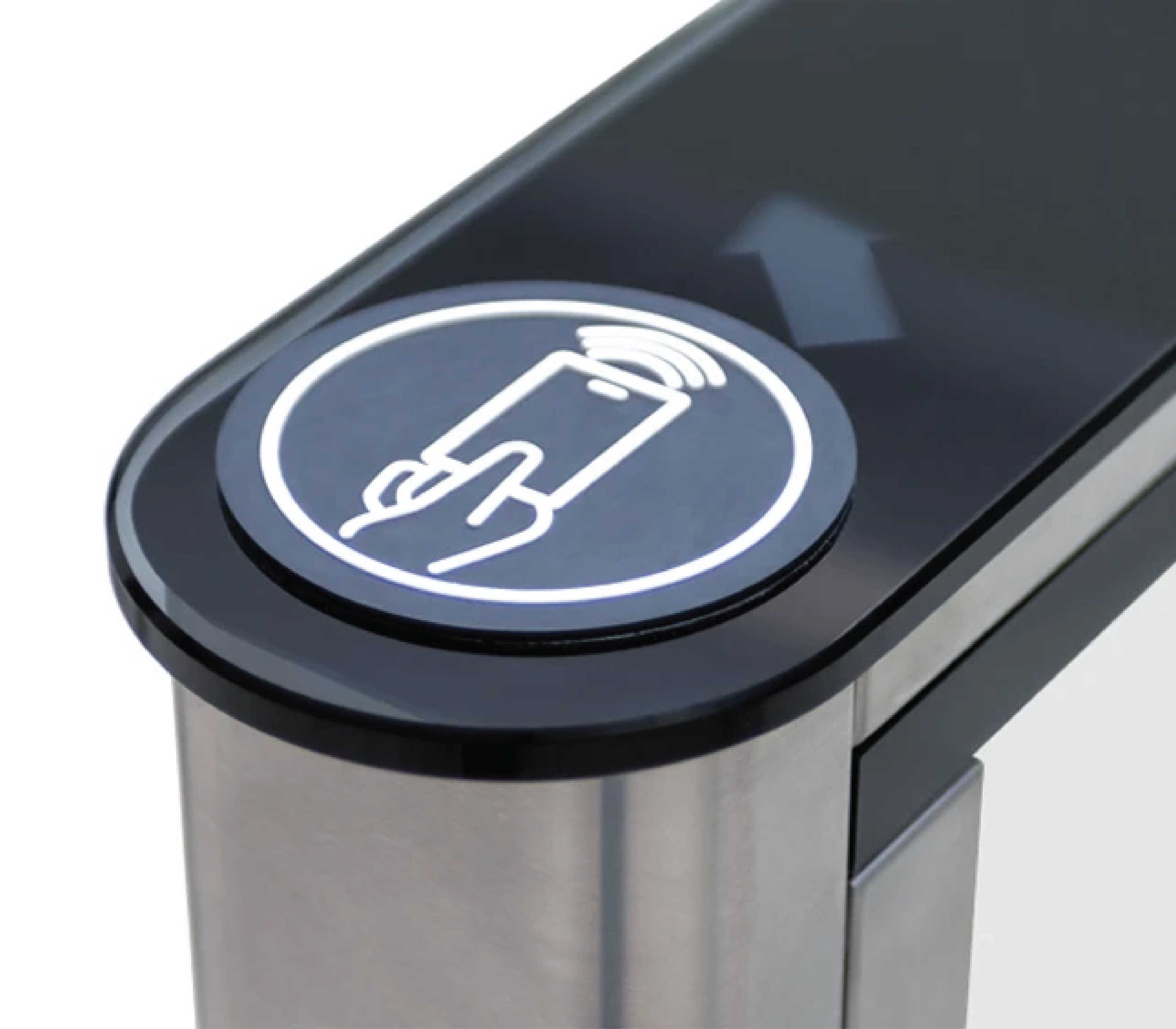 ST-01 Speed gate with a built-in barcode scanner_product_image