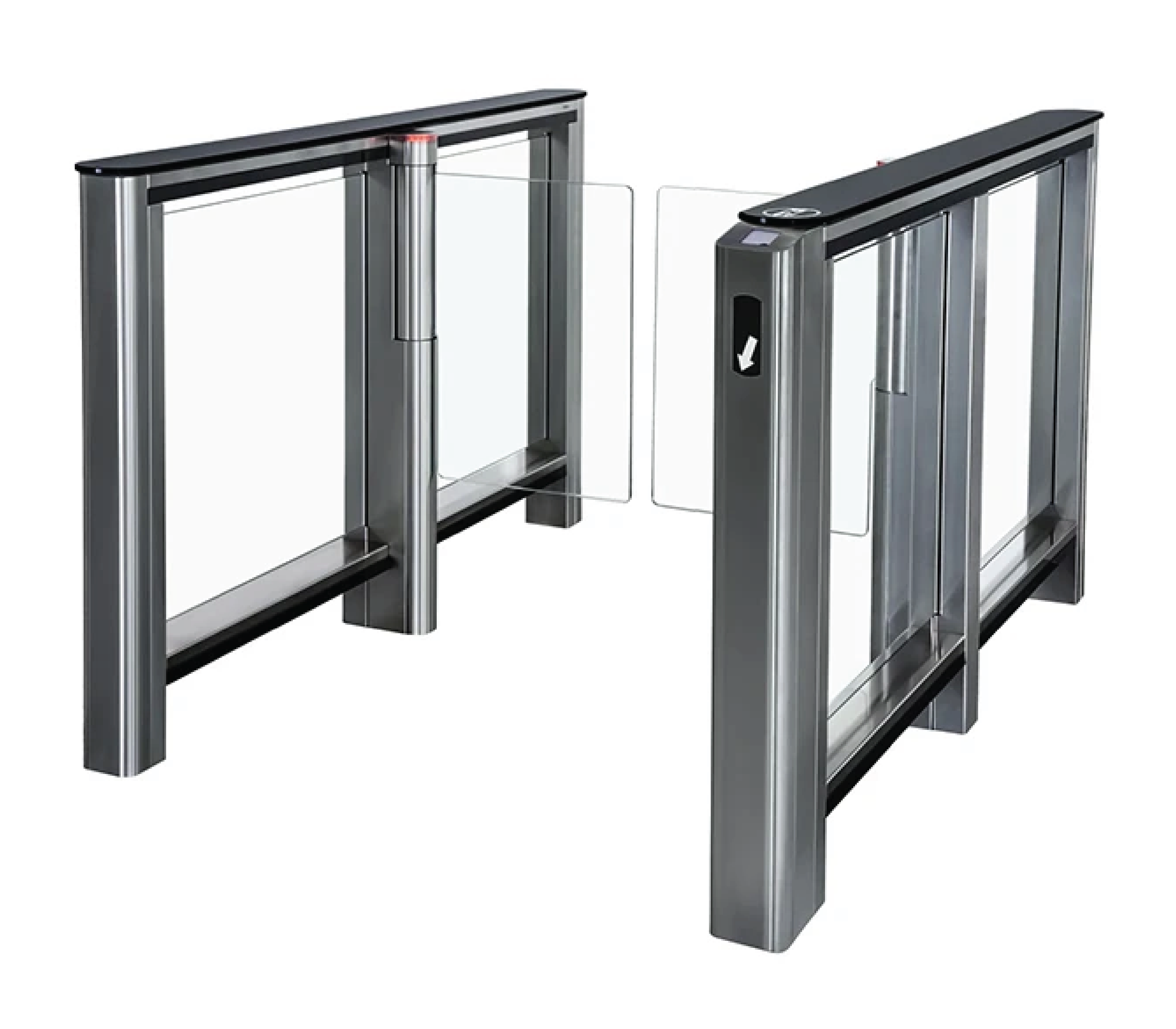 ST-01 Speed gate with a built-in barcode scanner